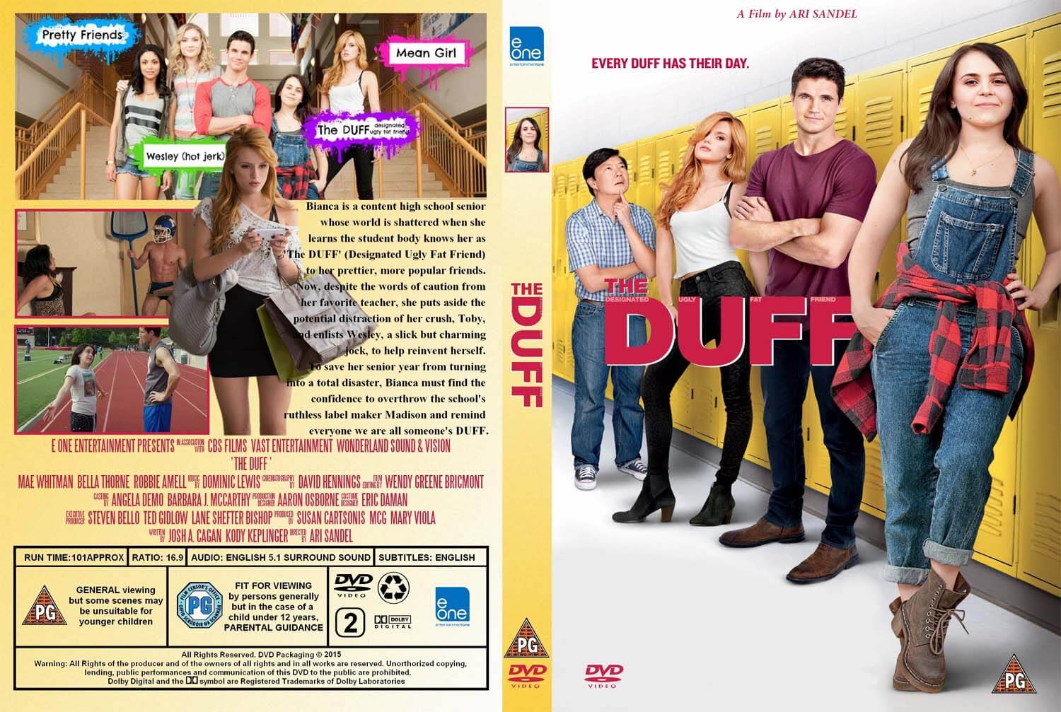 sinopsis film the duff 2015