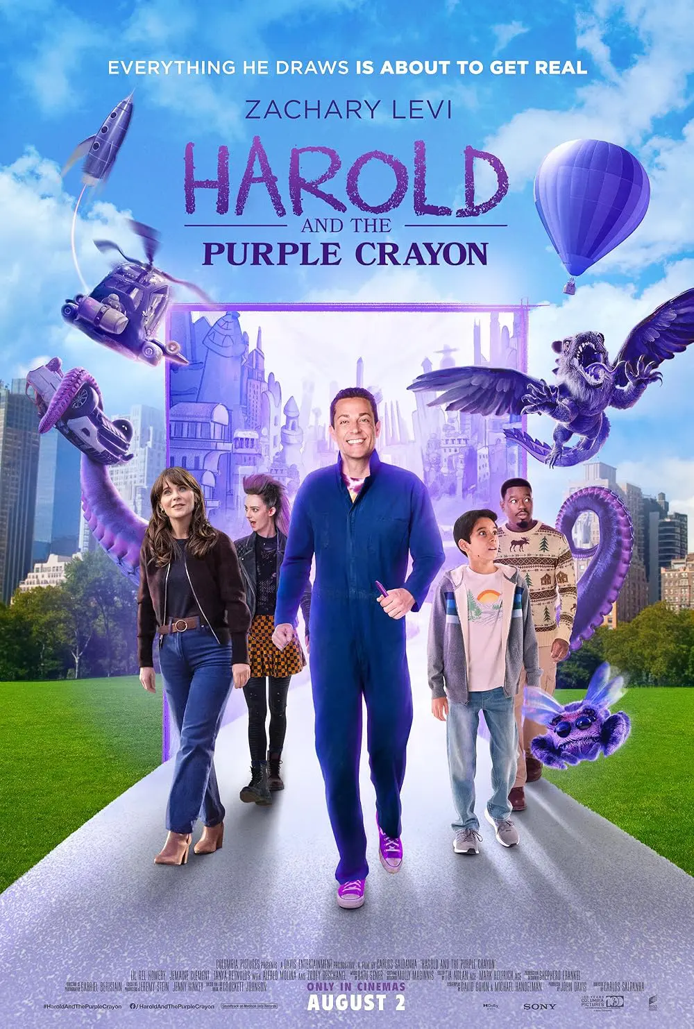 cerita lengkap harold and the purple crayon